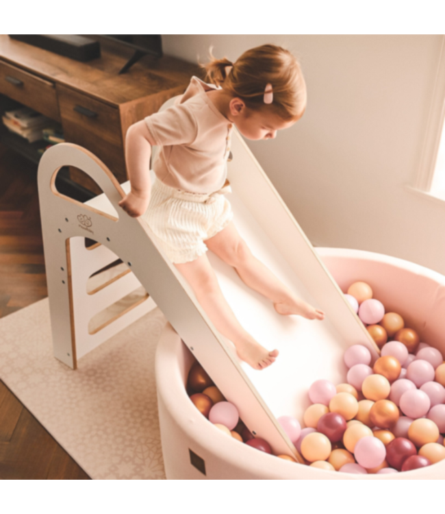 Glijbaan scandi|  Hout  | Wit