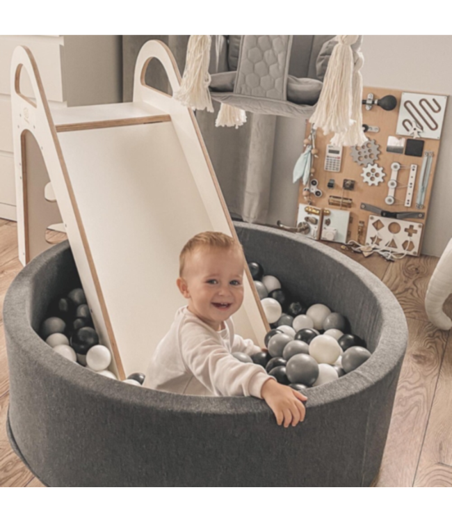 Glijbaan scandi|  Hout  | Wit