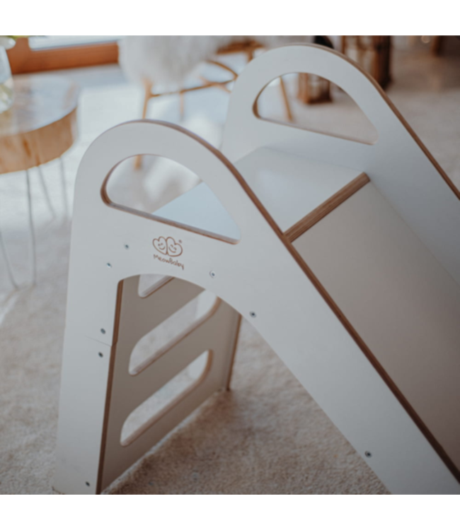 Glijbaan scandi|  Hout  | Wit