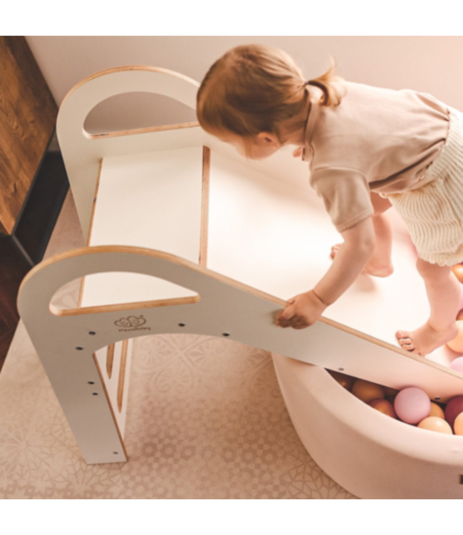 Glijbaan scandi|  Hout  | Wit