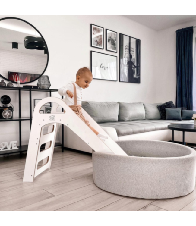 Glijbaan scandi|  Hout  | Wit