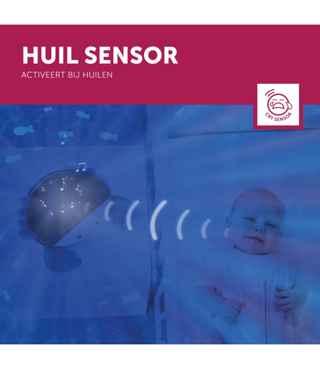 Oceaan projector Cody de krab