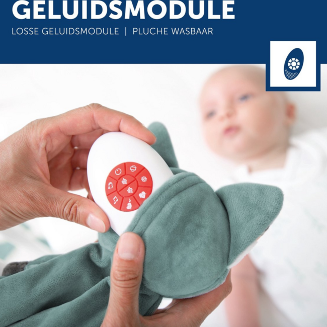 Herzschlag Schmusetuch Becky das Kaninchen vermittelt Babys Geborgenheit mit realistischer Herzschlagfunktion