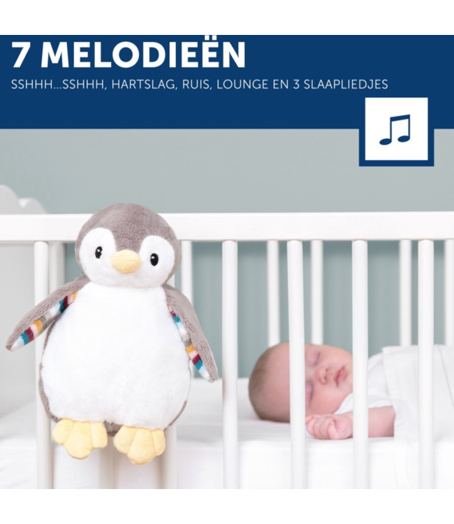 Hartslagknuffel Phoebe pinguin