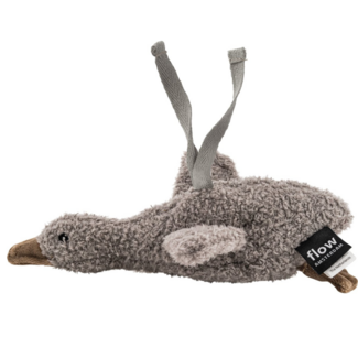 Flow Amsterdam Cuddle toy with heartbeat Liva on the go | Grey