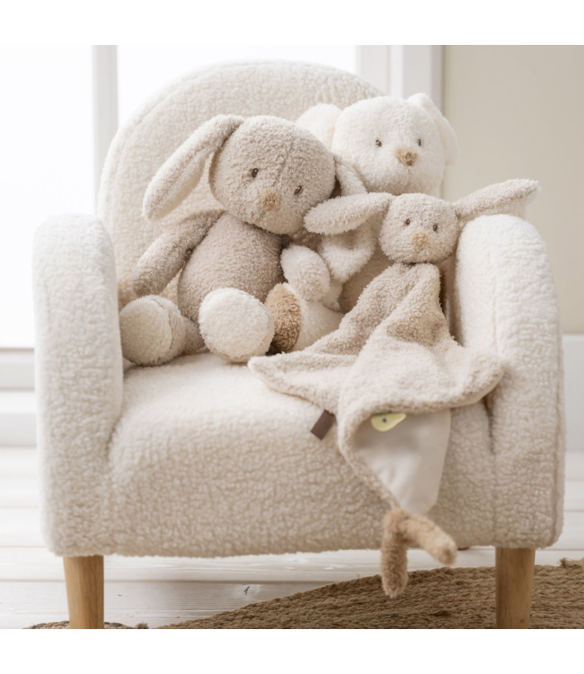 Knuffeldoekje konijn |  Teddystof