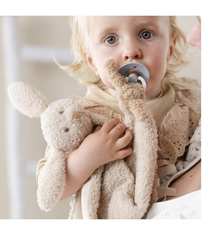 Knuffeldoekje konijn |  Teddystof