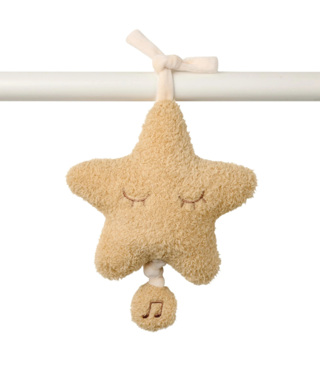 Muziekknuffel ster – zachte knuffel met rustgevend muziekje