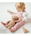 Zachte bruine knuffelbeer van teddystof voor baby’s