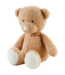 Zachte bruine knuffelbeer van teddystof voor baby’s