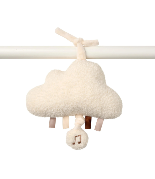 Muziekknuffel wolk – zachte wolkvormige knuffel met slaapmuziek