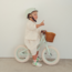 Loopfiets 12 inch in mint – stevige balansfiets voor peuters en kleuters