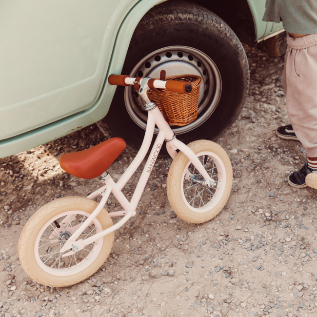 Laufrad 12 Zoll in Rosa – stabiles Balance Bike für Kleinkinder