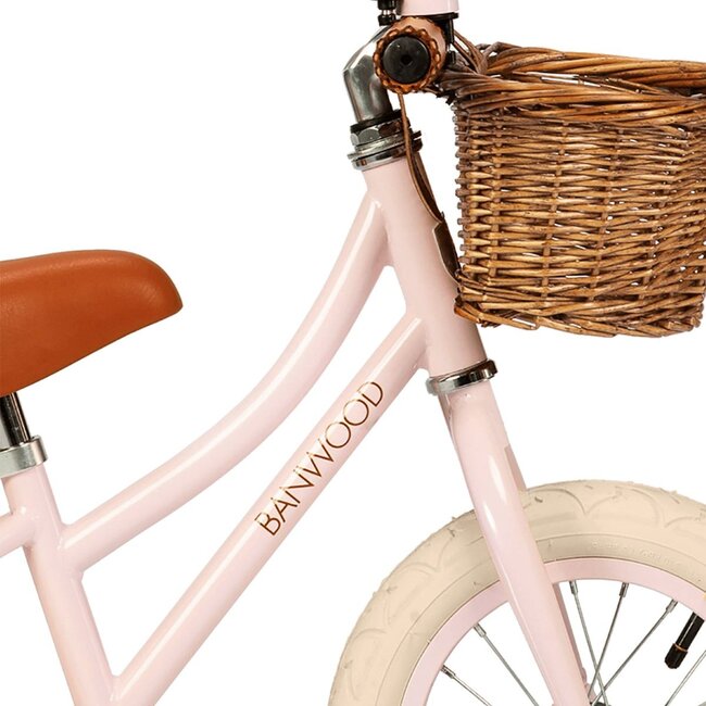 Loopfiets 12 inch in roze – stevige balansfiets voor peuters en kleuters