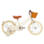 Kinderfiets 16 inch crème – Vintage fiets met mandje en zijwielen