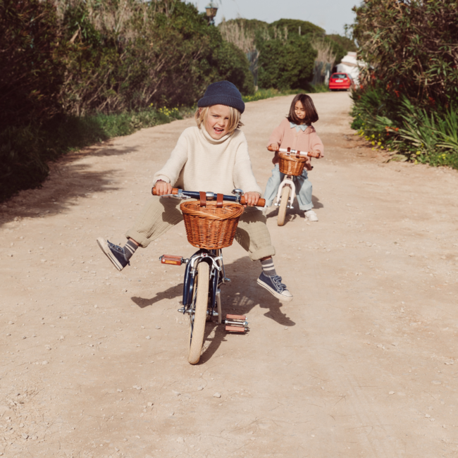 Vélo enfant 16 pouces avec dispositifs de sécurité | Bleu, durable et amusant