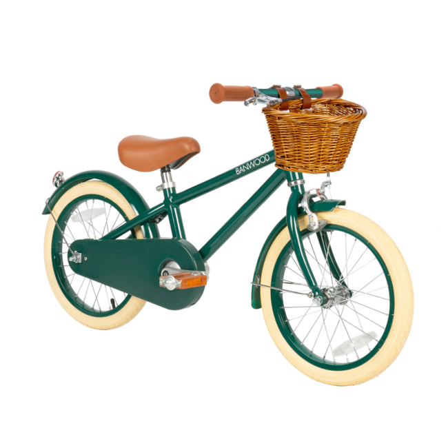 Kinderfahrrad 16 Zoll mit Sicherheitsfunktionen | Grün, langlebig und spaßig