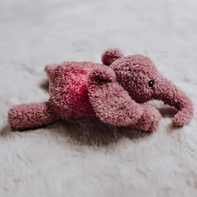 Zachte knuffelolifant met ingebouwd nachtlampje voor baby’s