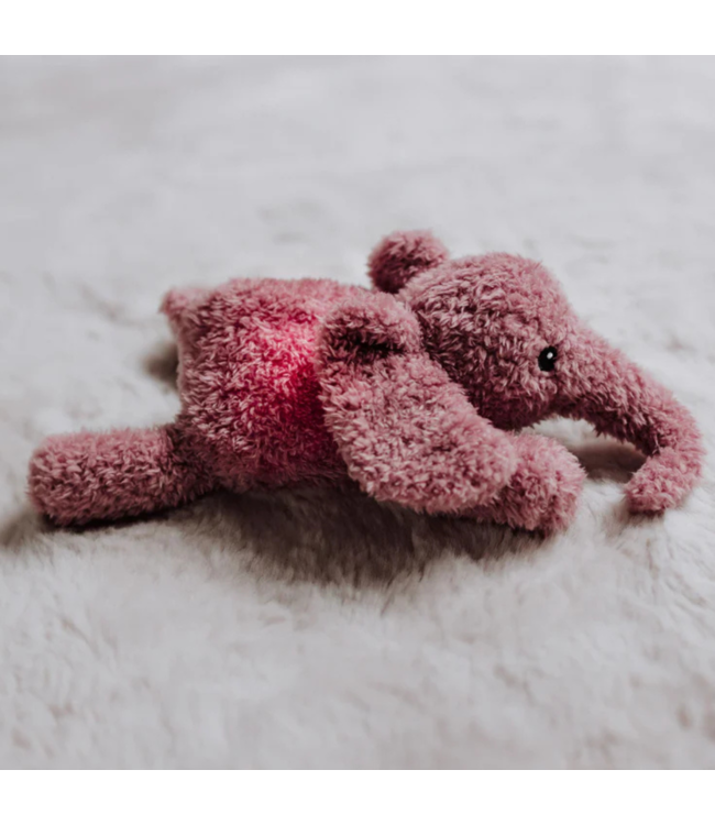 Zachte knuffelolifant met ingebouwd nachtlampje voor baby’s