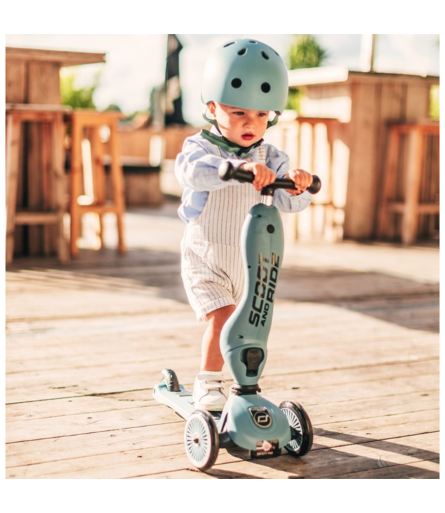 Highwaykick 1 | Loopfiets en step in één  | Steel