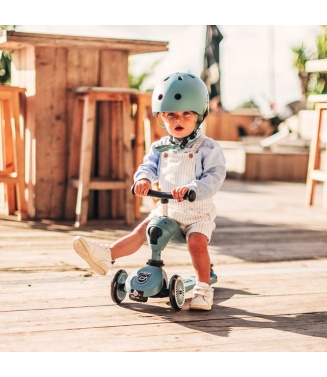 Highwaykick 1 | Loopfiets en step in één  | Steel