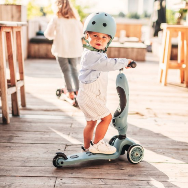 2-in-1 Step en Loopfiets voor Kinderen (1-5 jaar) – Steel