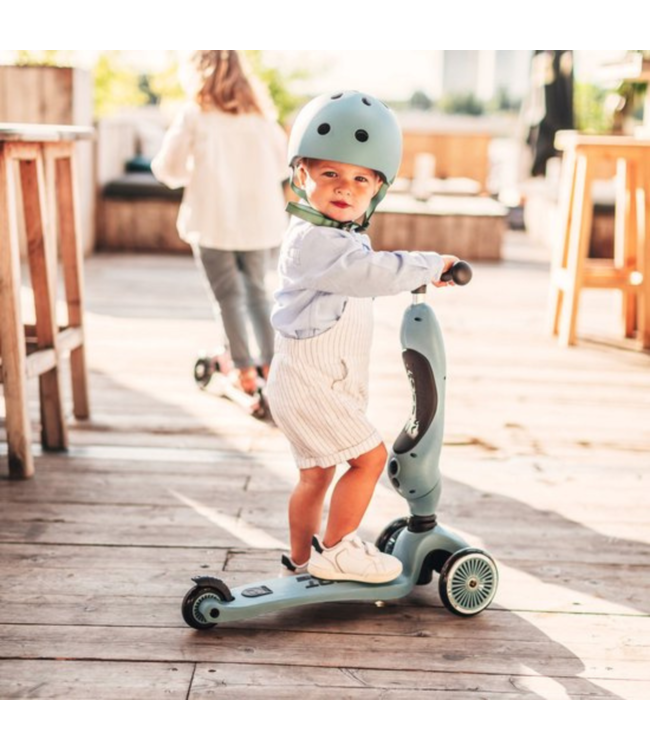 Highwaykick 1 | Loopfiets en step in één  | Steel