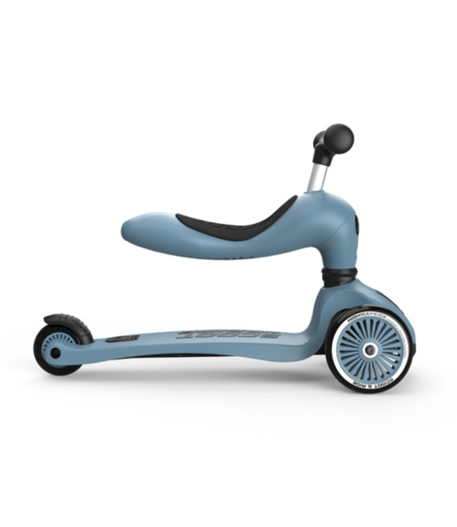 Highwaykick 1 | Loopfiets en step in één  | Steel