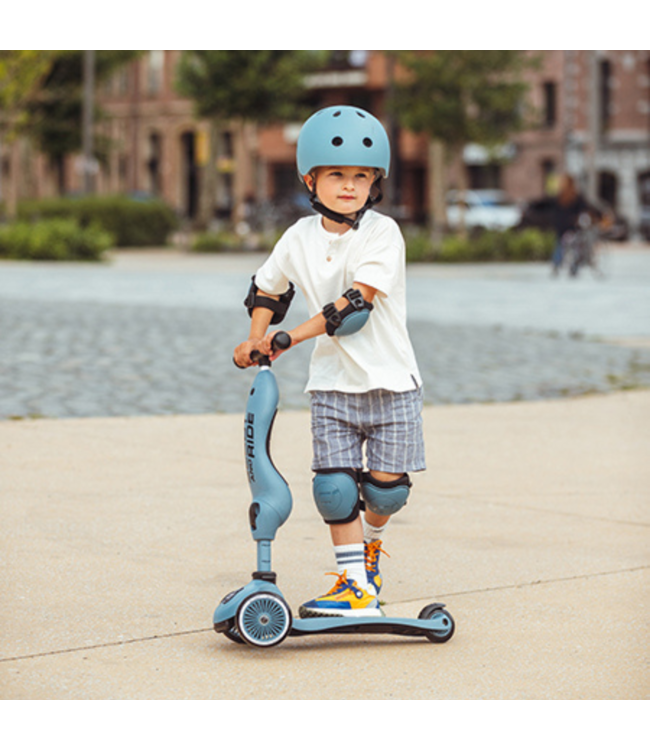 Highwaykick 1 | Loopfiets en step in één  | Steel