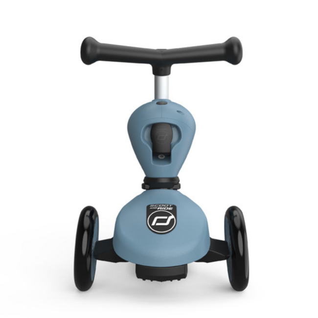 2-in-1 Laufrad & Roller für Kinder (1-5 Jahre) – Steel