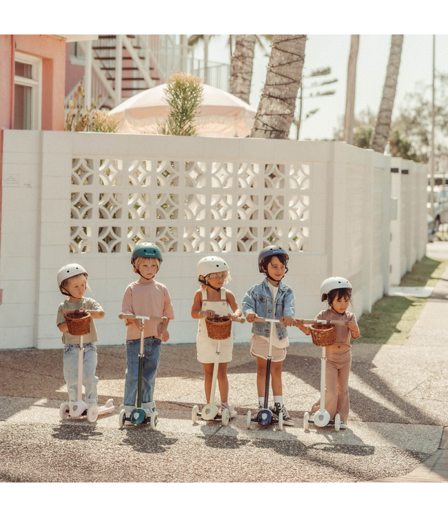 Kinderstep met 3 wielen in mint – stabiel, veilig en stijlvol voor jonge kinderen