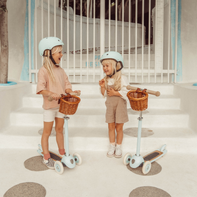 Kinderroller mit 3 Rädern in Mint