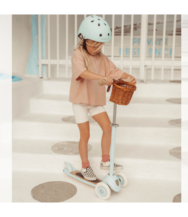 Kinderstep met 3 wielen in mint – stabiel, veilig en stijlvol voor jonge kinderen