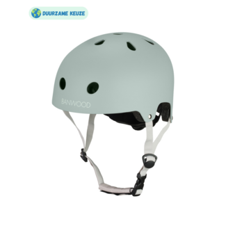 Banwood Eco kinderhelm klei grijs