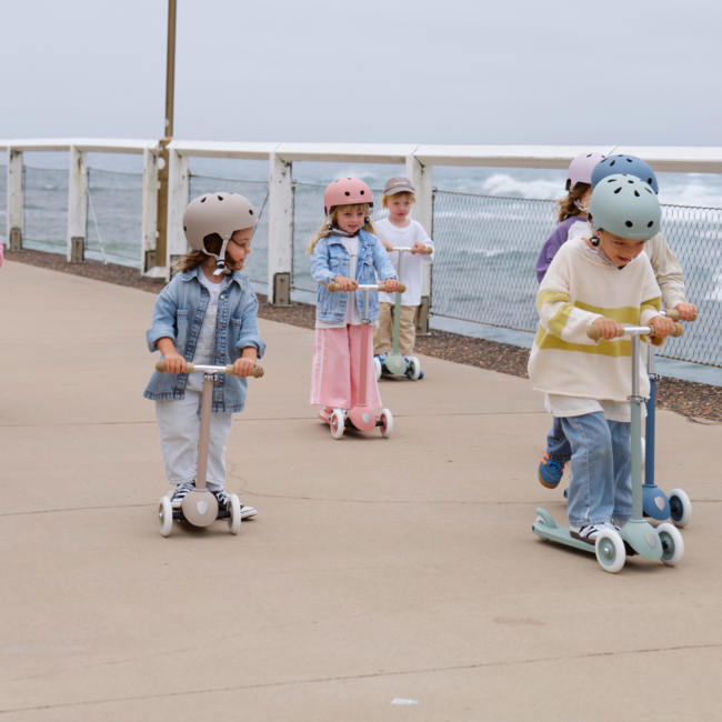 Kinderhelm | Klei grijs