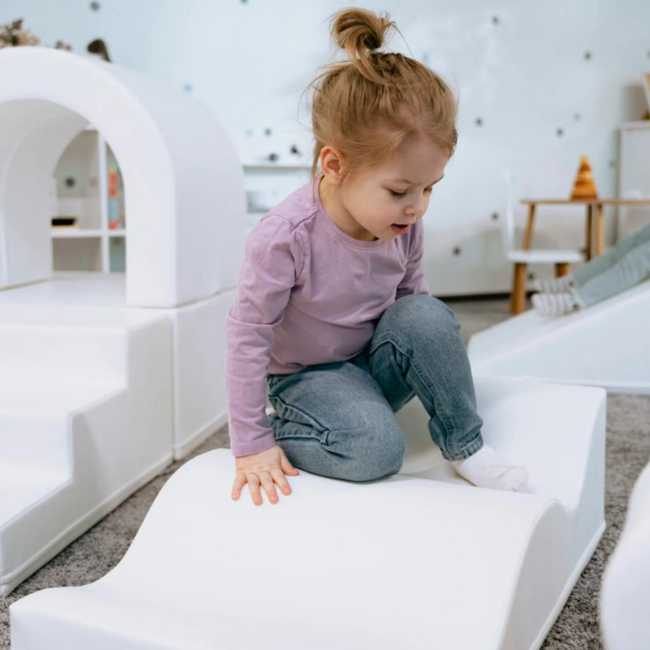 Blocs mousse party set XXL aux couleurs pastel pour grimper et jouer