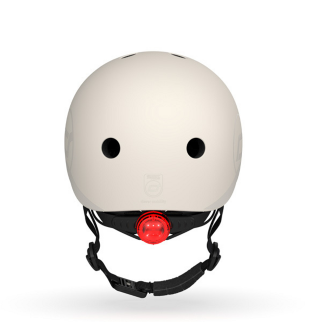 Casque de Sécurité Enfant avec Éclairage LED (Taille S, 51-55 cm) – Ash