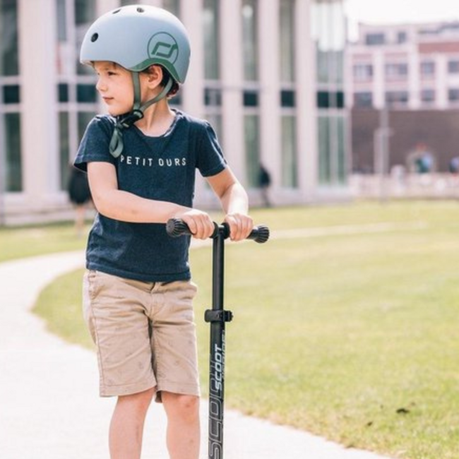 Kinderhelm | Steel   | Maat S