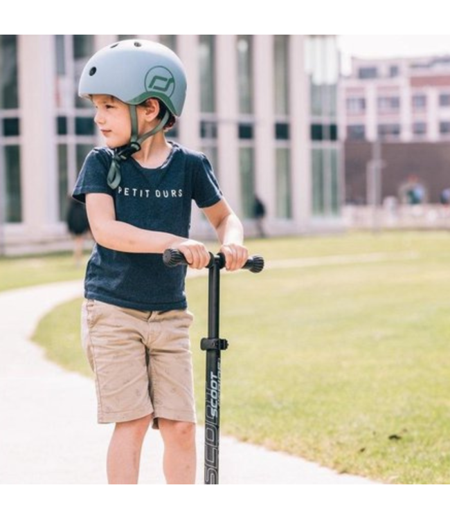 Kinderhelm | Steel   | Maat S