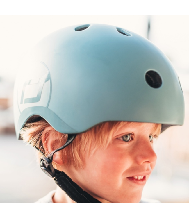 Kinderhelm | Steel   | Maat S
