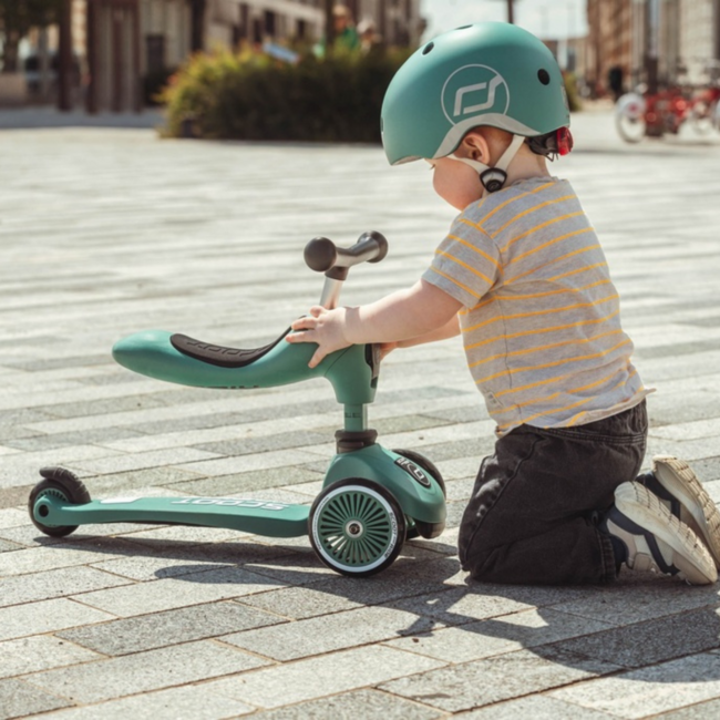 Trotinette et Porteur 2-en-1 pour Enfants (1-5 ans) – Forest