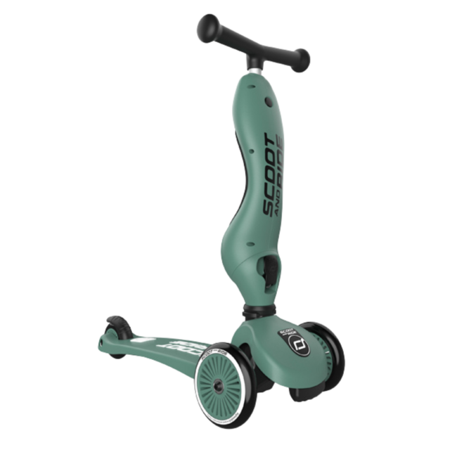 2-in-1 Laufrad & Roller für Kinder (1-5 Jahre) – Forest