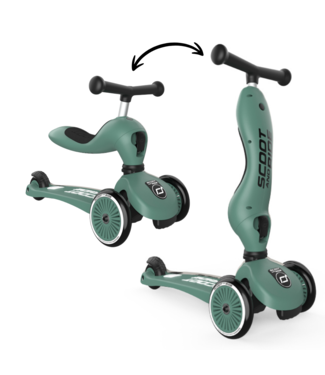 Scoot and Ride 2-in-1 step en loopfiets Forest