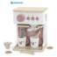 Roze houten espressomachine voor kinderen – inclusief accessoires