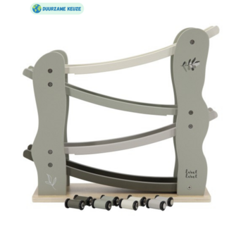 Label Label Houten autobaan | Olive