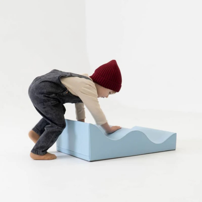 Foam blok  | Wave  | Pastel blauw