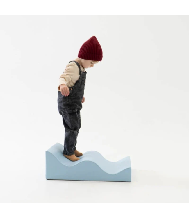 Foam blok  | Wave  | Pastel blauw