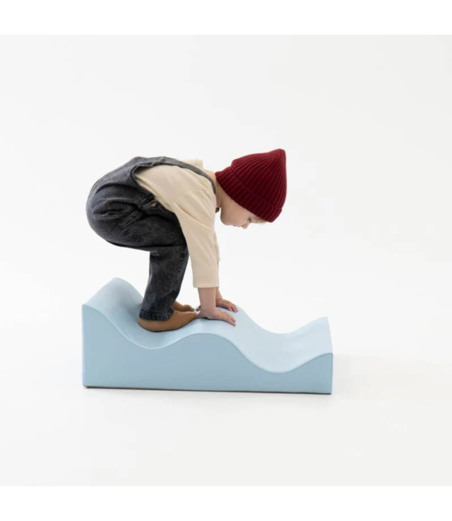Foam blok  | Wave  | Pastel blauw