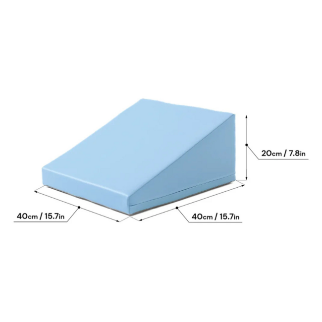 Foam blok  | Wig  | Pastel blauw