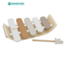 Houten xylofoon | Duurzaam speelplezier voor peuters| Beige